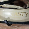(7) Dynasty Made in Italy Vacation Evening European Leather Peep Toe Sling Back