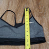 (M) Nike Lightly Lined Sports Bra Heathered Mesh Activewear Athletic Workout