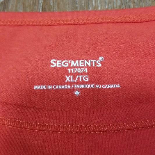 (XL) Seg' ments Made in Canada Casual Resortwear Minimalist Solid Color