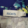(8) Ricki's Empire Waist Strapless Dress Tropical Florals Print Party Vacation