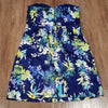 (8) Ricki's Empire Waist Strapless Dress Tropical Florals Print Party Vacation