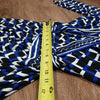 (M) Roz & Ali Abstract Geometric Tunic Midi Full Skirt Vacation V Neck Casual