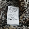 (M) Reitmans Animal Print Sheer Short Sleeved Blouse Urban Business Casual