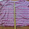 (XL) Talbots 100% Cotton Summer Vacation Office Fresh Stripes Breathable  Camp