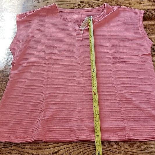 (XL) Talbots Fresh Summer Office Vacation Weekend Classic Colorful Staple Peachy