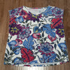 (XL) Talbots Floral Tropical Classic Fit Relaxed Tee
