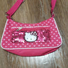CALEGO Hello Kitty Graphic Sequin Crossbody Bag Kids Heart Print Retro Play Y2K