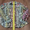 (S) Roper Rainbow Leopard Print Casual Rodeo Western Coastal Cowgirl Farmhouse