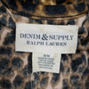 (M) NWT Denim & Supply Ralph Lauren Crushed Velvet Desert Cheetah Print Lace