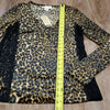 (M) NWT Denim & Supply Ralph Lauren Crushed Velvet Desert Cheetah Print Lace