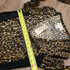 (M) NWT Denim & Supply Ralph Lauren Crushed Velvet Desert Cheetah Print Lace