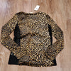 (M) NWT Denim & Supply Ralph Lauren Crushed Velvet Desert Cheetah Print Lace