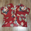 (2XL) NWT umgee + USA Floral Flowy Tie Front Detail Blouse Vacation Coastal