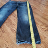 (28W) 7 For All Mankind Relaxed Fit Straight Leg Distressed Denim 100% Cotton