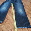(28W) 7 For All Mankind Relaxed Fit Straight Leg Distressed Denim 100% Cotton