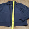 (M) Calvin Klein Light Hoodless Coat Outdoor Business Fancy Navy Utility Classy