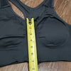 (M) Racerback Sports Bra Padded Support Workout Gym Sporty Activewear Athletic
