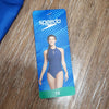 (12) NWT Speedo Halter Neck One Piece Swimsuit Keyhole Cutout Beach Swimwear