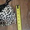 (36C) Victoria's Secret Bombshell Plunge Padded Underwire Leopard Print Lace