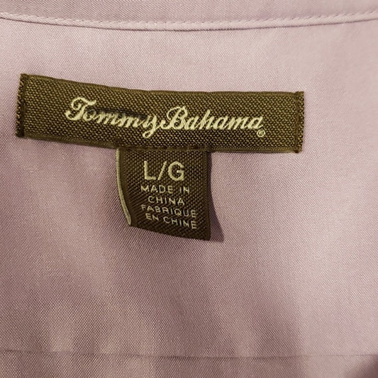 (L) Tommy Bahama Casual Colorful Pastel Lightweight Vacation Travel Relaxed Soft