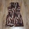 (8) Bianca Nygard Animal Print Slim Fit Business Casual Midi Office Occasion