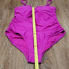 (14) NWOT George. Solid Color Classic Minimalist One Piece Swimsuit Vacation