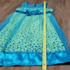 (10) Newberry Youth Girl's Sparkling Glittrr Fit & Flare Mesh Party Occasion