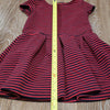 (4yrs) Joe Fresh Toddler Girl's Striped Academia Occasion Fit & Flare Midi