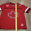 (4) Canada Athletics Youth Olympics Team Canada Jersey Maple Leaf Logo