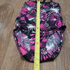 (M) Speedo Endurance + Youth Girl's Floral Print One Piece Swimsuit Cutout