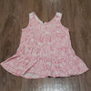 (10-12) Poof Girl Youth Girl's Lace Cottagecore Tiered Tank Top