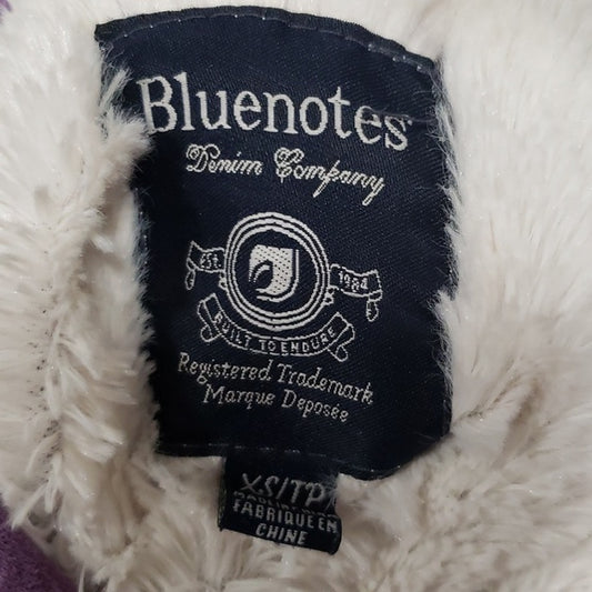 (XS) Bluenotes Denim Company Heathered Plush Lined Cozy Outdoor Thick Teddy