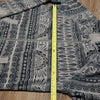 (M) ROXY Dip Out Patterned Hoodie Aztec Geometric Beach Oceanside Coastal