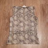 (XS) Ricki's Reptile Print Tank Top Soft Comfortable Casual Business Casual Boho