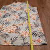 (L/XL) NWT Simply Noelle Tropical Floral Print Pastel Keyhole Cutout Vacation