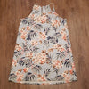 (L/XL) NWT Simply Noelle Tropical Floral Print Pastel Keyhole Cutout Vacation