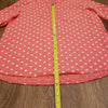 (S) NWT Charlie B 100% Cotton Made in Italy Woven Blouse Polka Dot Print