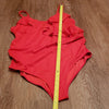 (L) H&M Ruffle One Piece Swimsuit Minimalist Beach Resortwear Pool Swimwear