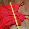 (L) H&M Ruffle One Piece Swimsuit Minimalist Beach Resortwear Pool Swimwear