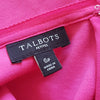 (6P) Talbots Solid Color Minimalist Fit & Flare Casual Modest Barbiecore