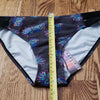 (L) NWT Mandarin & Co. Beachwear Rainbow Surfing Weekend Hipster Swim Bottoms