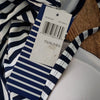 (XL) NWT Beach Couture Nautical Striped Tankini Top Padded Support Resortwear