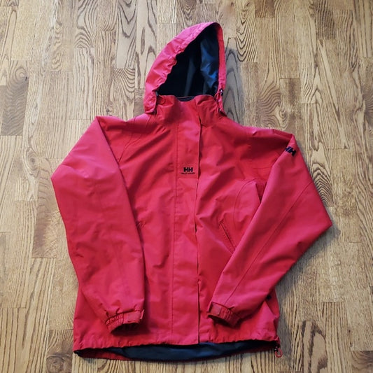 (S) Helly Hansen HellyTech Lightweight Waterproof Jacket Windbreaker Rain