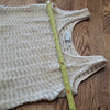 (P) St. John Crochet Knit Crop Top Cropped Loose Fit Seashell Inspired Bohemian