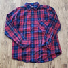 (XXS) Aritzia TNA Boyfriend Fit Classic 100% Cotton Plaid Lumberjack Oversized