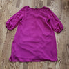 (S) Lulu's Poet Cutout Sleeve Romantic Mini to Midi Flowy Solid Color V Neck
