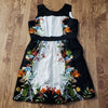 (12) NWT Ricki's Rainbow Floral Fit & Flare Occasion Wedding Vacation