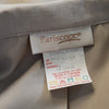 (M) Pariscope Vintage Neutral 3 Piece Coord Set 90s Made in Canada Office Work