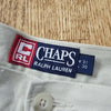 (W31/30L) Chaps x Ralph Lauren Men's Classic Neutral Tone Trousers Suiting Pants