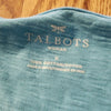 (X) Talbots 100% Cotton Crochet V Neck Solid Color Classic Casual Comfy
